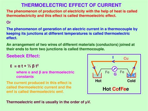 THERMAL, CHEMICAL AND THERMOELECTRIC EFFEC…