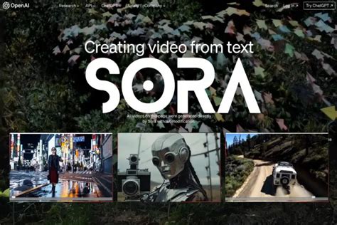 OpenAI Introduces Sora, AI text-to-video Model (See Examples…