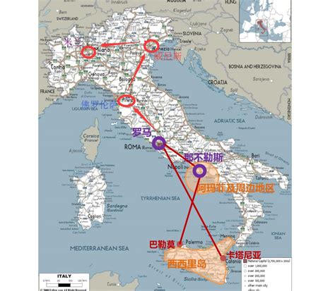 意大利西西里岛地图,西西里岛地理位置,西西里岛(第8页)…