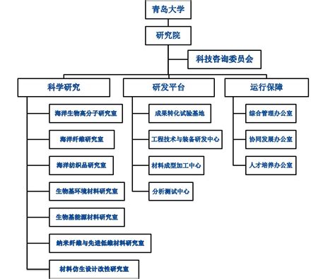 组织架构-青岛大学海洋纤维新材料研究院