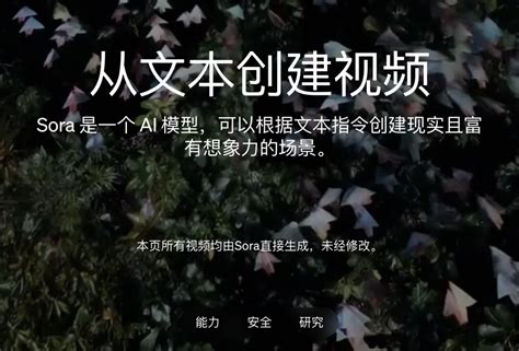 未来已来，OpenAI发布文字生成视频模型Sora看完演示视频 …