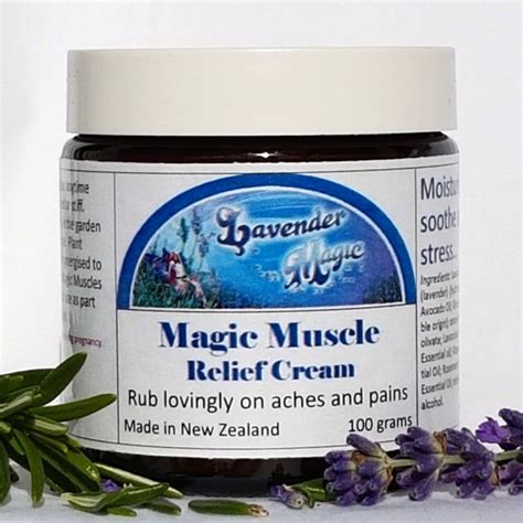 Magic Muscle Relief Cream by Lavender Magic | Gre…