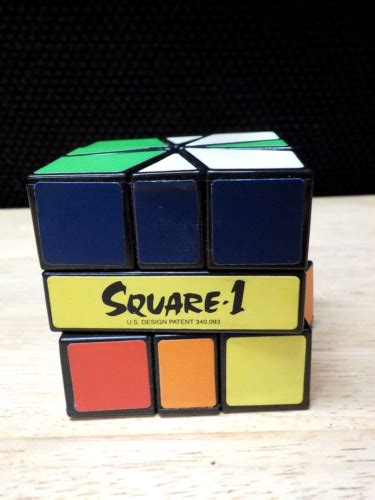VINTAGE RUBIK'S CUBE SQUARE …